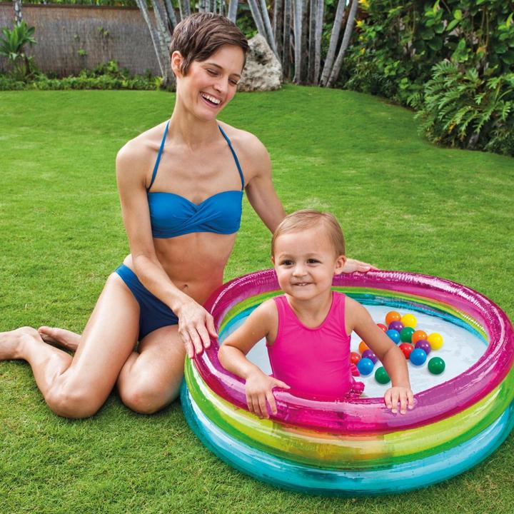 Actual product image Intex Classic 3-Ring Baby Ball Pit