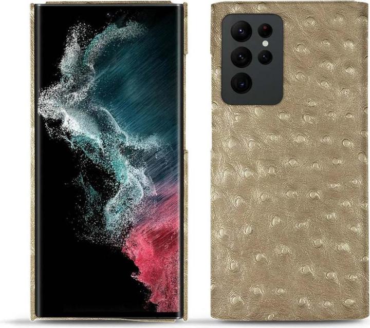 Noreve Lederschutzhülle (Samsung Galaxy S22 Ultra)