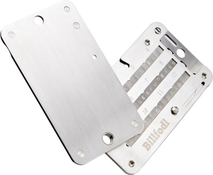 Actual product image Billfodl Crypto Wallet