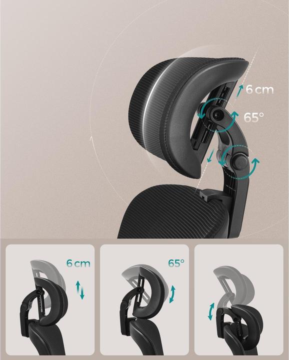 Actual product image Songmics Office chair