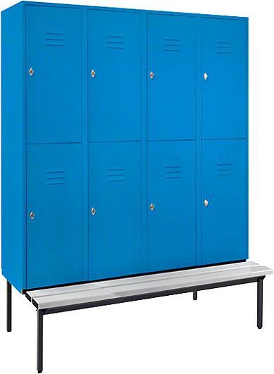 Produktbild Wolf Halbhoher Garderobenschrank mit Sitzbankuntergestell (160 cm, 214 cm)