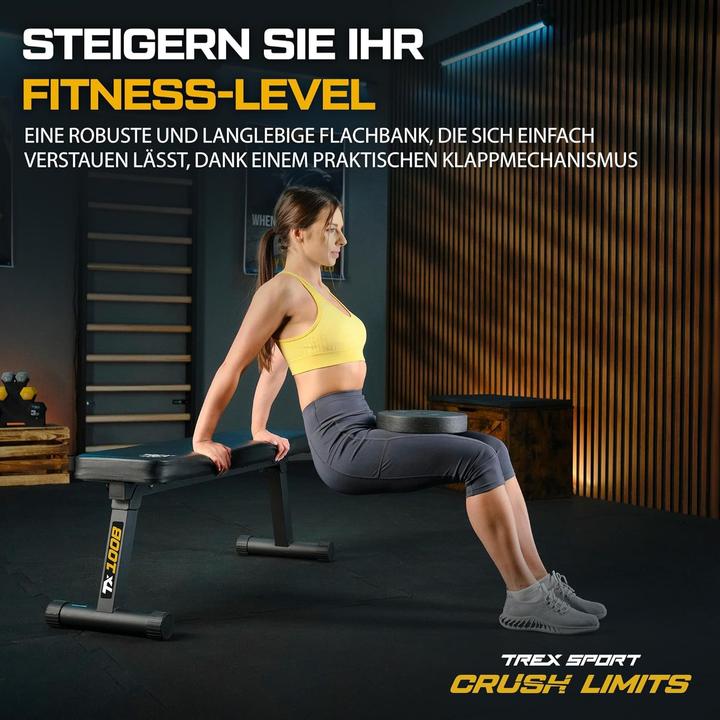 Produktbild Trex Sport Klappbare Flachbank TX-100B