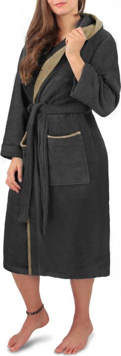 Actual product image Normani Ladies Wellness Bathrobe 100% Cotton - 8781 (M)