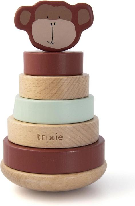 Actual product image Trixie Baby Wooden stacking toys
