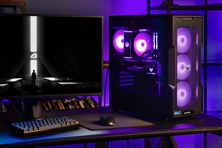 Actual product image Action Actina 5901443337461 PC Midi Tower AMD Ryzen™ 7 7700 32 GB DDR5-SDRAM 1 TB SSD AMD Radeon RX 7900 XT (AMD A10-7700K, 32 GB, 1000 GB, Radeon RX 7900 XTX)