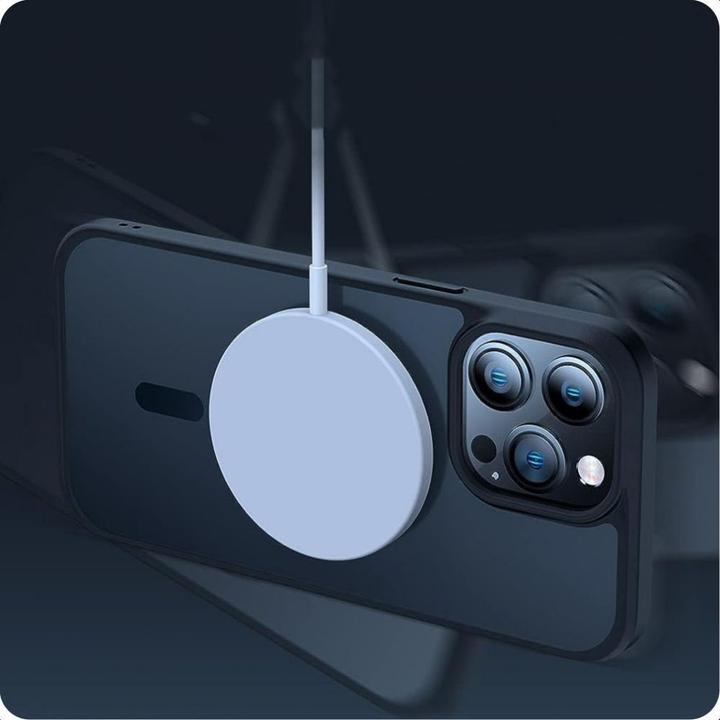 Actual product image Tech-Protect Magmat Magsafe iPhone 15 Pro Matte titanium (Apple iPhone 15 Pro)