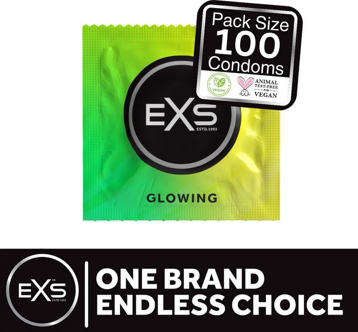 Immagine prodotto EXS Preservativi fosforescenti (100 pz.)