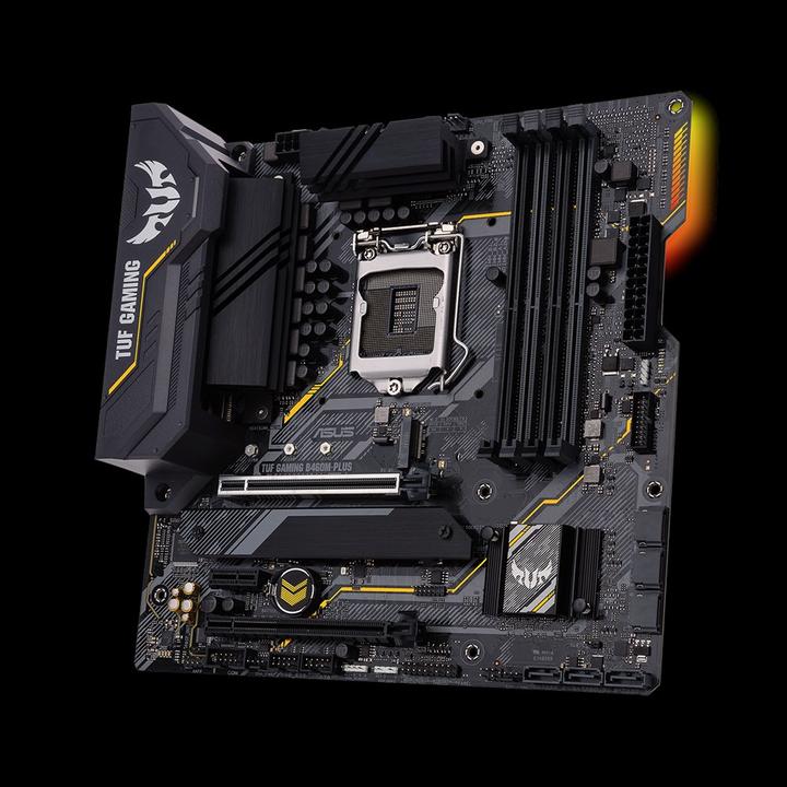Immagine prodotto ASUS TUF GAMING B460M-PLUS (LGA 1200, Intel B460, mATX)