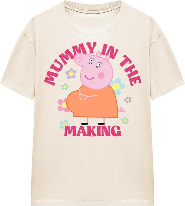 Peppa Pig Unisex Adult Mummy In The Making Mummy Pig T-Shirt