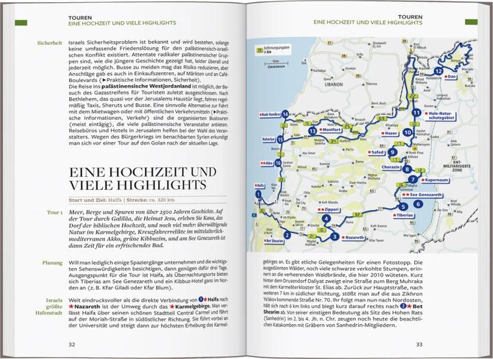 Produktbild Reiseführer Israel, Palästina (Deutsch, Robert Fishman, Michel Rauch, 2023)