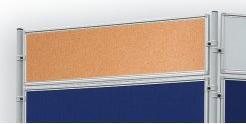Actual product image Franken Room divider Eco 120 x 150 cm, Brown (120 x 150 cm)