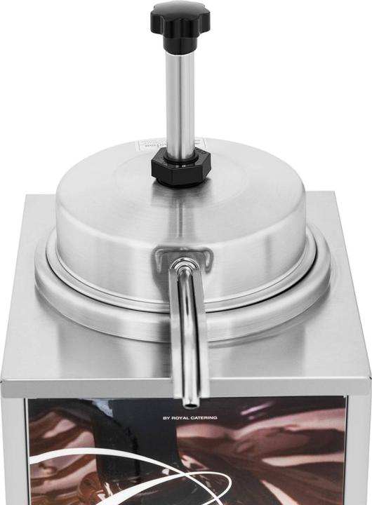 Produktbild Royal Catering Saucenspender Edelstahl Sossen Spender NachoKäse Spender Schokoladenspender 4,5 l