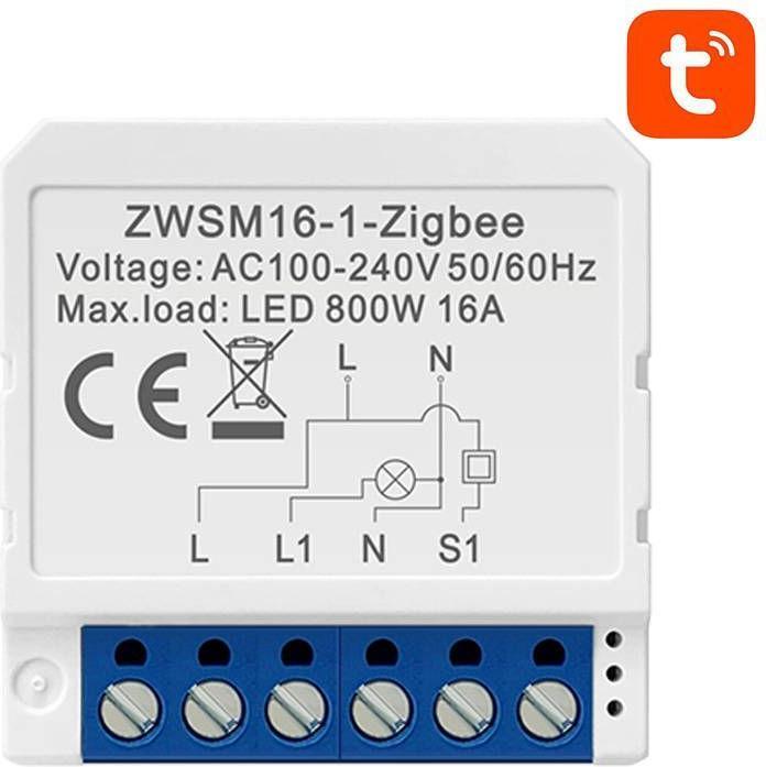 Produktbild Avatto Smart Switch Module ZigBee ZWSM16-W1 TUYA (Heizungsaktor)