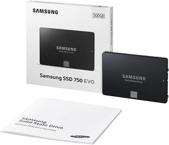Produktbild Samsung 750 EVO Basic (500 GB, 2.5")