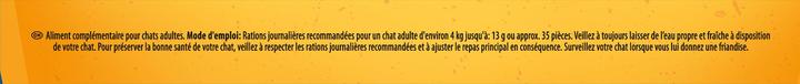 Valeurs nutritives et ingrédients Felix Party Mix Original (Adulte, 1 pcs, 212 g)