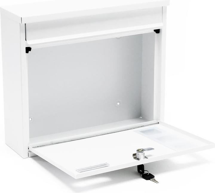 Actual product image Wiltec Design Mailbox V12 Letterbox Postbox Pillar Letter Mail Post Box