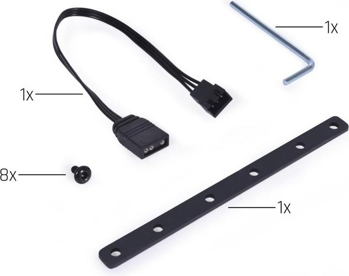Produktbild Alphacool Aurora Vertikales GPU-Bracket