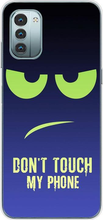 Dont Touch My Phone Green Blue