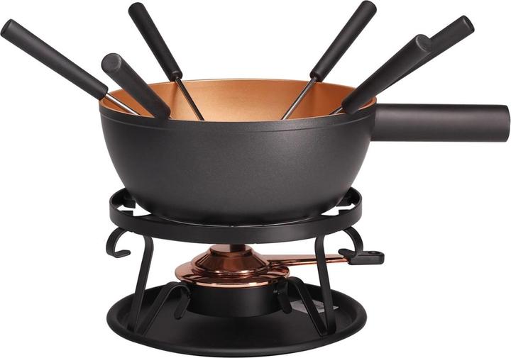 Actual product image Nouvel Cheese Fondue - Set Copper (Cheese fondue)