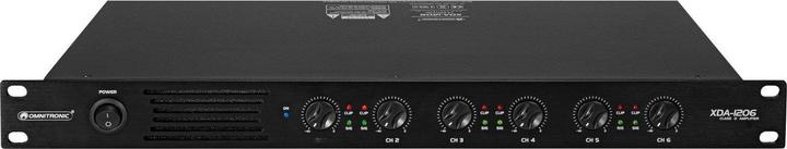 Produktbild Omnitronic XDA-1206 6-Kanal Class-D-Verstärker (Verstärker)