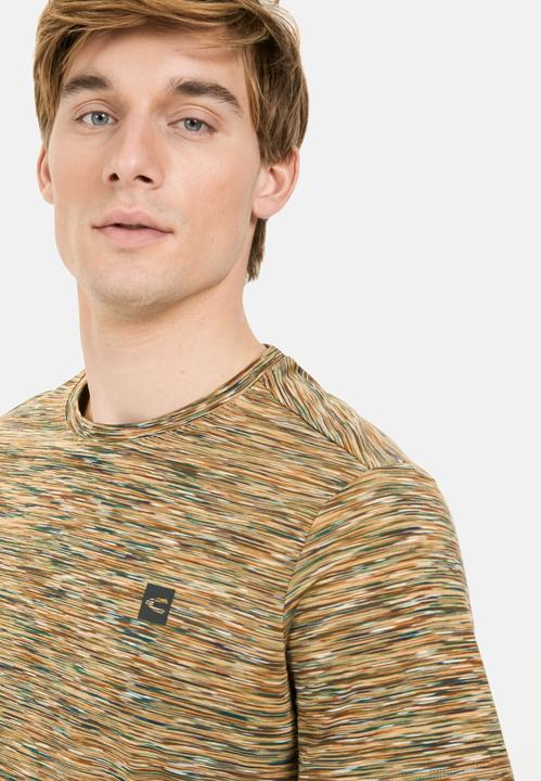 Produktbild Camel Active Kurzarmshirt mit geripptem Kragen (L)