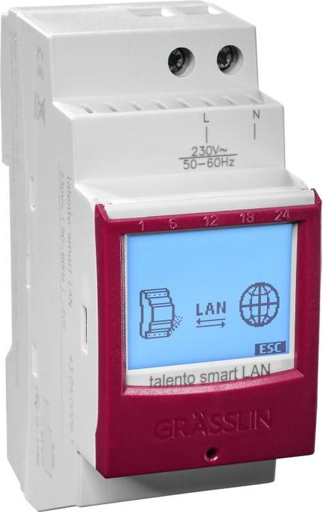 Produktbild Grässlin REG-Schnittstelle talento smart LAN, Bluetooth, 230V