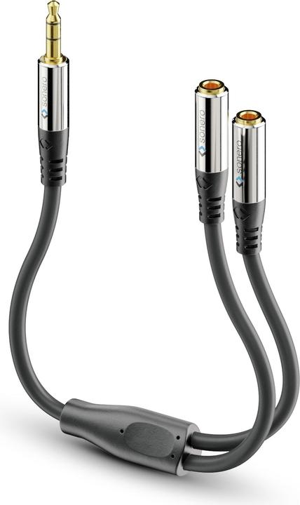 Image du produit Sonero Câble audio jack 3,5 mm - jack 3,5 mm 0,25 m (0.25 m, Jack 3,5 mm (AUX))