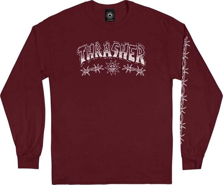 Produktbild Thrasher Barbed Wire by Mike Gigliotti Longsleeve (S)