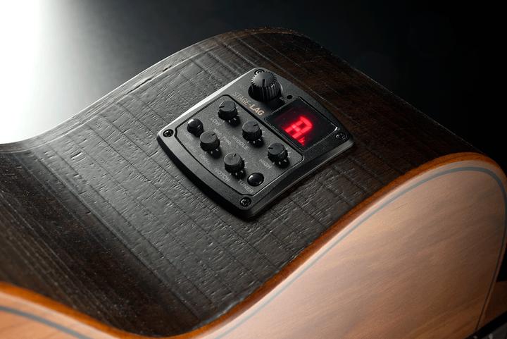 Immagine prodotto Lâg Guitars Sauvage Te (Chitarra classica, Legno nero di Brankowood, Eucalipto affumicato finitura grezza, Khaya, Grafite, Brankowood marrone (pinus radiata), Brankowood pallido)