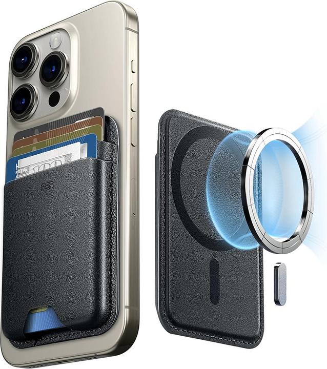 Image du produit ESR HaloLock magnetic wallet (black)