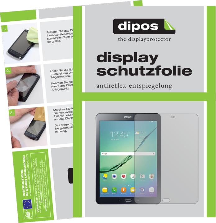 Produktbild Dipos Displayschutzfolie Antireflex (2 Stück, Galaxy Tab S2 9.7 (2015))