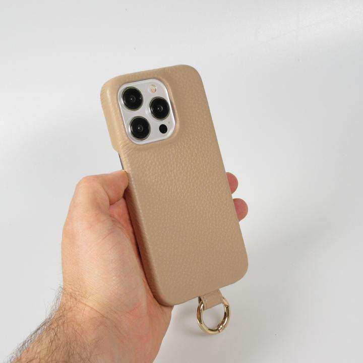 Actual product image PhoneLook Coque Premium cuir véritable de luxe avec lanière en cuir réglable et amovible + MagSafe (Apple iPhone 14 Pro Max)