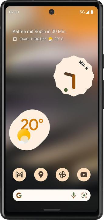 Produktbild Google Pixel 6a (128 GB, Charcoal, 6.10", SIM + eSIM, 12.20 Mpx, 5G)