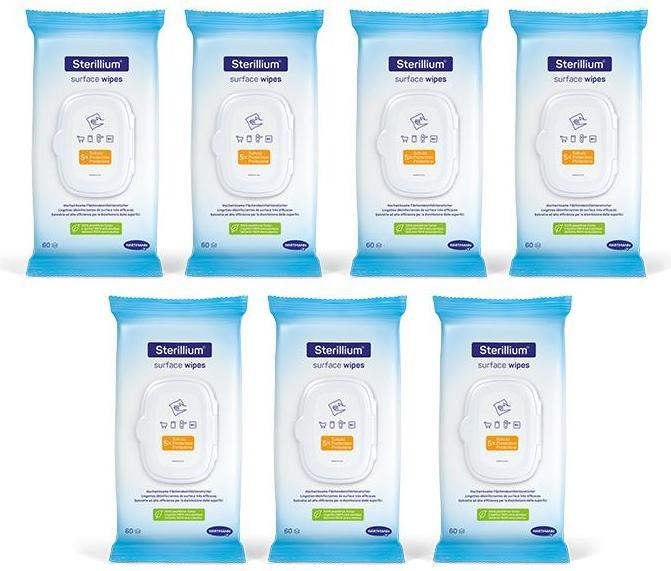 Produktbild Sterillium Protect & Care Flächendesinfektionstücher Jahrespack 7x (16500 ml)