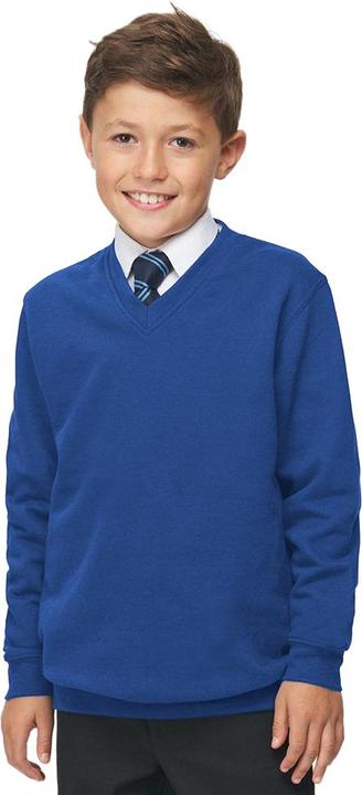 Produktbild Awdis Academy Junior Schul Sweatshirt Mit Vausschnitt (2 Stückpackung) (140)
