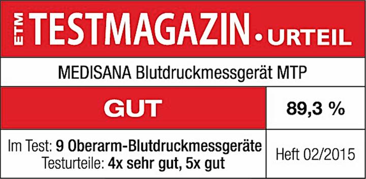 Produktbild Medisana MTP Pro (Blutdruckmessgerät Oberarm)