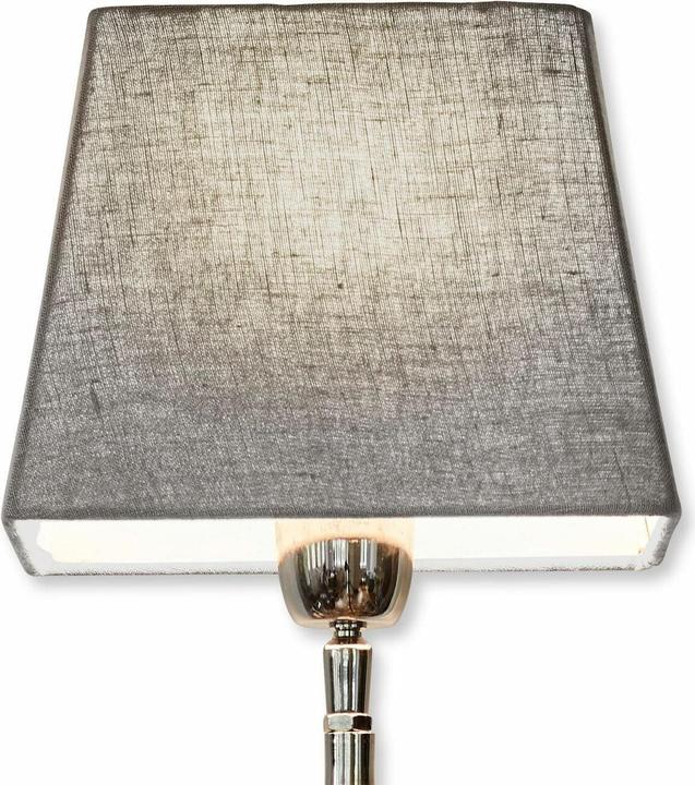 Loberon Lampenschirm Linderas taupe