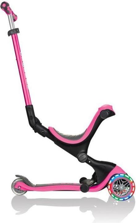 Produktbild Globber Hulajnoga GO-UP Deluxe Lights Różowy
