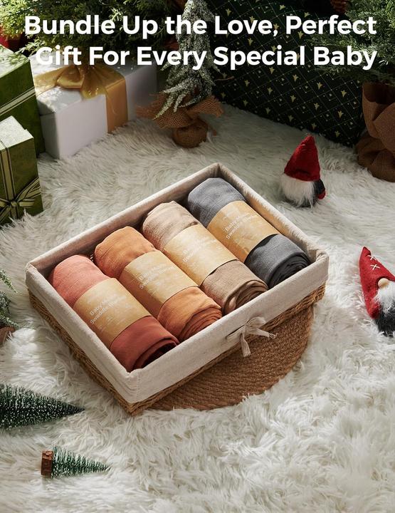 Image du produit Momcozy Couverture Swaddle (120 cm, 120 cm)