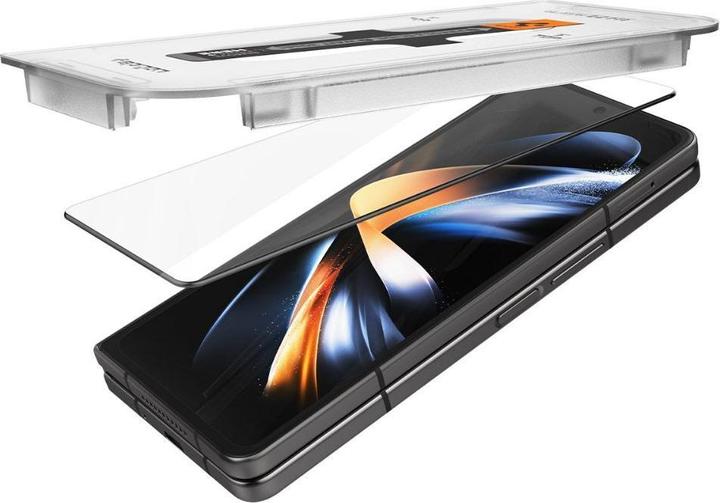 Produktbild Spigen Screen Protector GLAS.tR Full Cover Glass + Hinge Film (1 Stück, Samsung Galaxy Z Fold4)