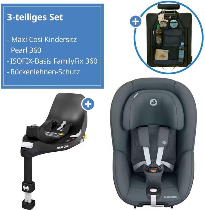 Immagine prodotto Maxi-Cosi Reboarder Reboarder-Kindersitz Pearl 360 drehbar ab (Reboarder, ECE R129/i-Size Standard)