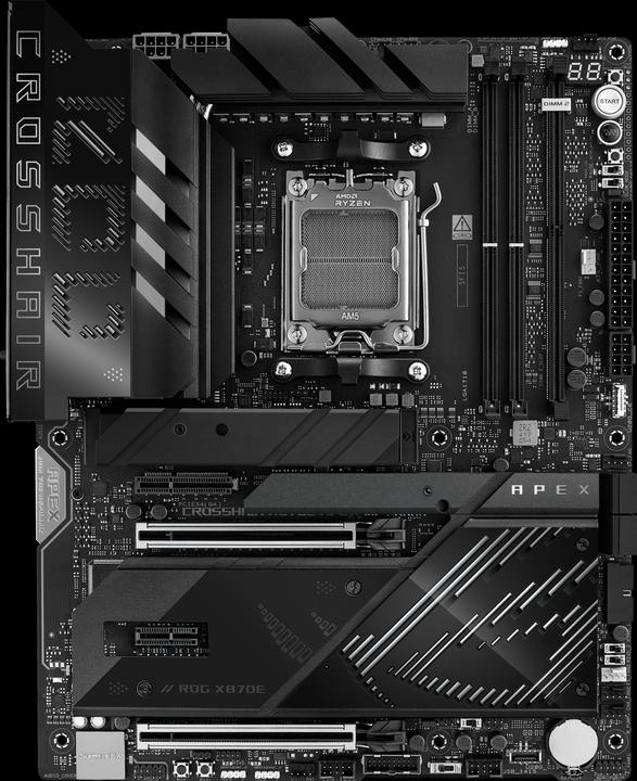 Produktbild ASUS Rog Crosshair X870e Apex (AM5, AMD X870, ATX)