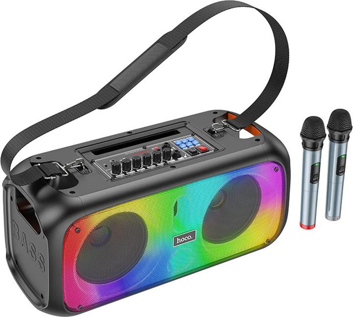 Hoco BS54 Party Bluetooth Speaker incl. Microphone (3 h, Rechargeable battery operated)
