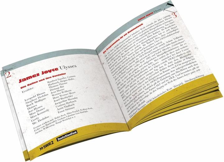 Produktbild Ulysses (James Joyce, Manfred Zapatka, Corinna Harfouch, Klaus Buhlert, Hans Wollschläger, Deutsch)