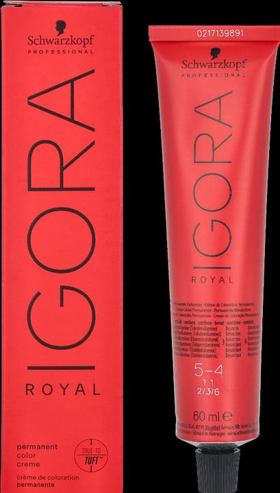 Produktbild Schwarzkopf Professional Igora Royal (5-4 Hellbraun Beige)