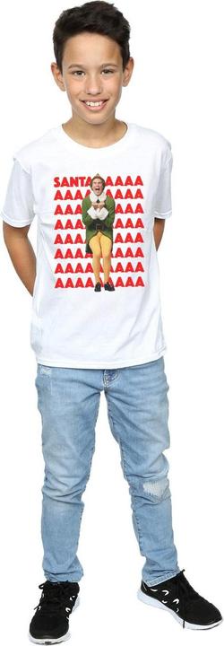 Produktbild Elf Buddy Santa Scream TShirt Jungen (140, 146)