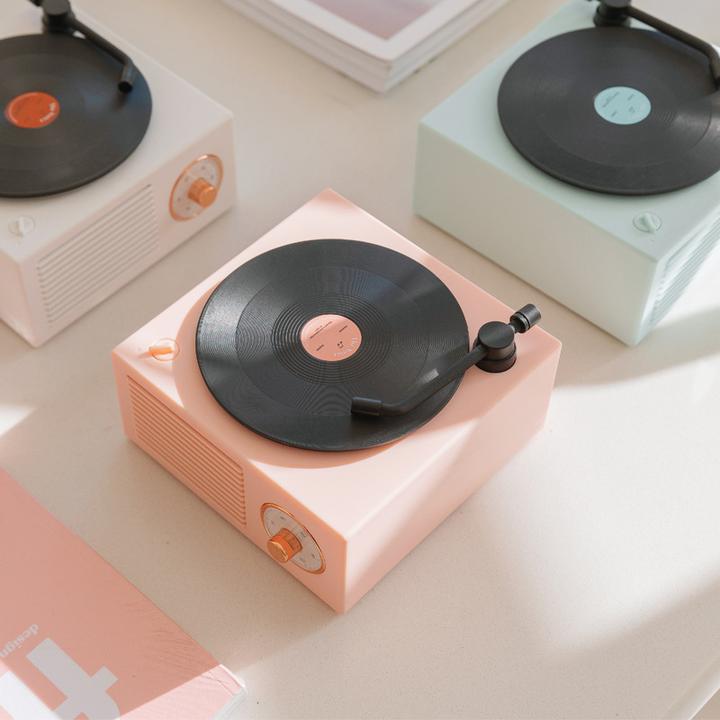 Immagine prodotto PhoneLook Altoparlante Bluetooth Vintage Retro Lettore di dischi in vinile