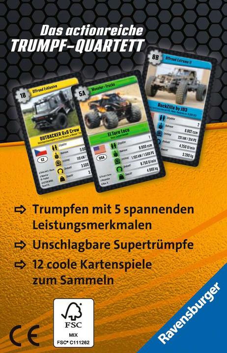 Actual product image Ravensburger Car Monster (German)