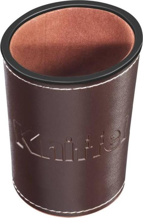 Actual product image Schmidt Spiele Yahtzee with leather dice cup (German)