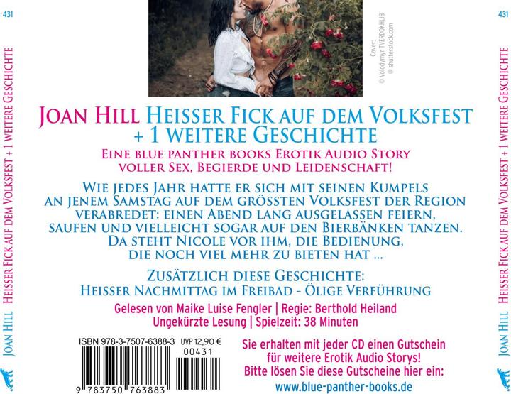 Produktbild Hill:Heisser Fick auf dem Volksfest Er (Joan Hill, Deutsch)